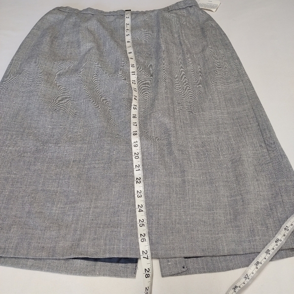 Pendleton Gray Houndstooth Skirt - Picture 10 of 13